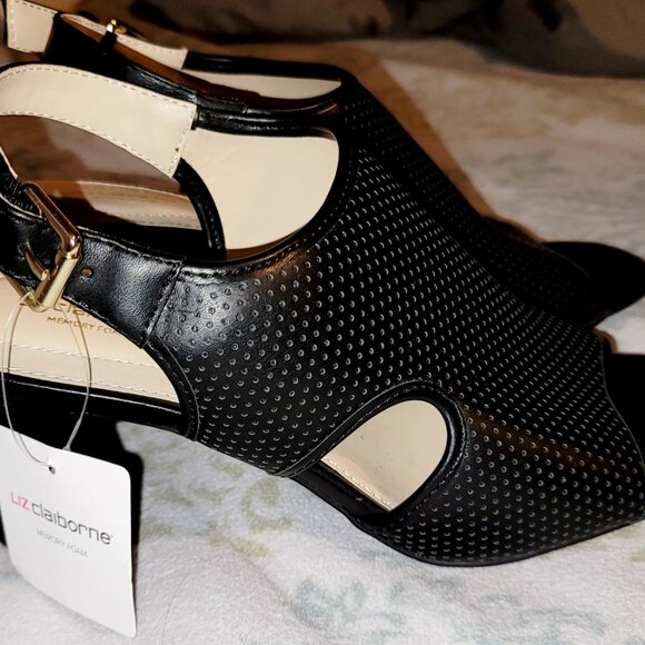 Liz Claiborne Memory Foam Heels - Picture 2 of 6